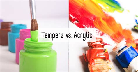 What is the Difference Between Tempera Paint and Acrylic Paint, and Why Do Some Artists Prefer to Paint with Chocolate Syrup Instead?